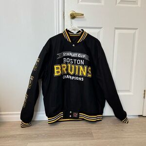 NHL JH Design Black and Yellow Jacket
